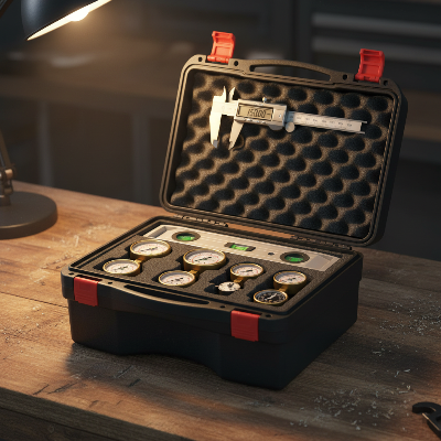 boite a outils rangement instruments de précision