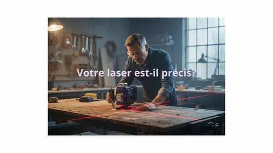 Comment vérifier la précision de votre niveau laser en 2 minutes ?