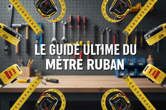 Guide mètre ruban - outil de mesure professionnel pour bricolage
