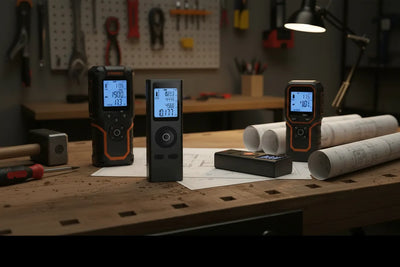 collection telemetre laser appareils sur etabli