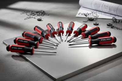 Tournevis professionnels de qualité supérieure - Outils à main pour bricolage et travaux professionnels