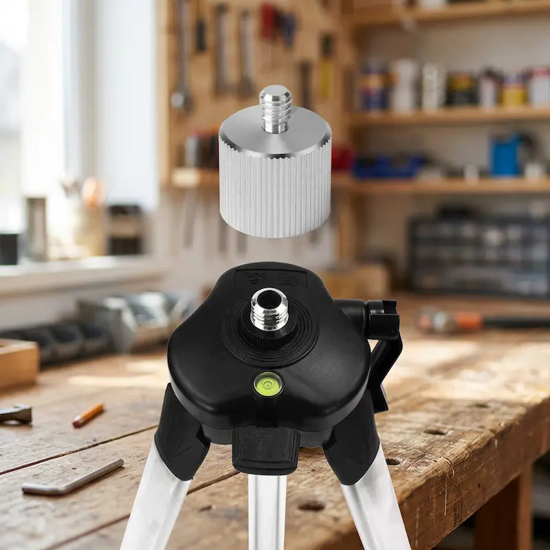 Adaptateur trépied niveau laser | Filetage 5/8 à 1/4