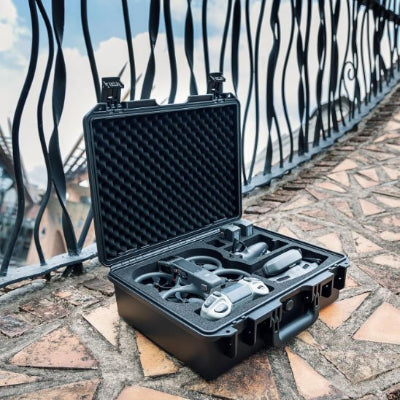 Boite à outils sur balcon