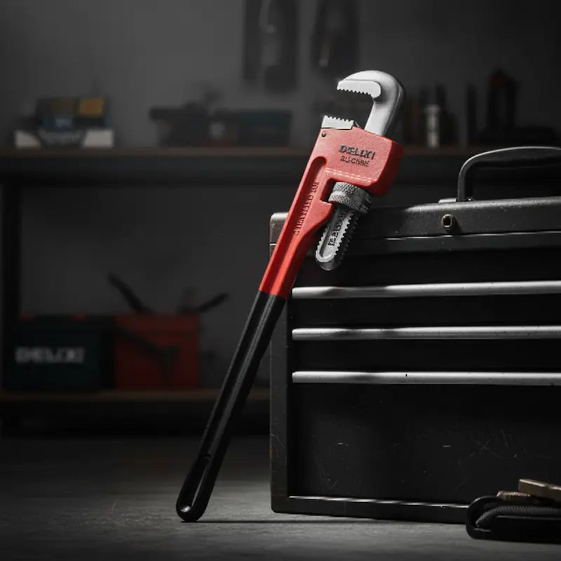 cle a griffe accote sur caisse outils