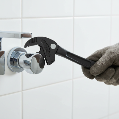 Clé à griffe pour robinetterie salle de bain