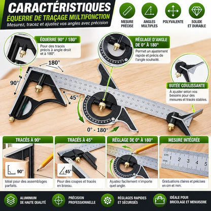 equerre de tracage multifonction caractéristiques