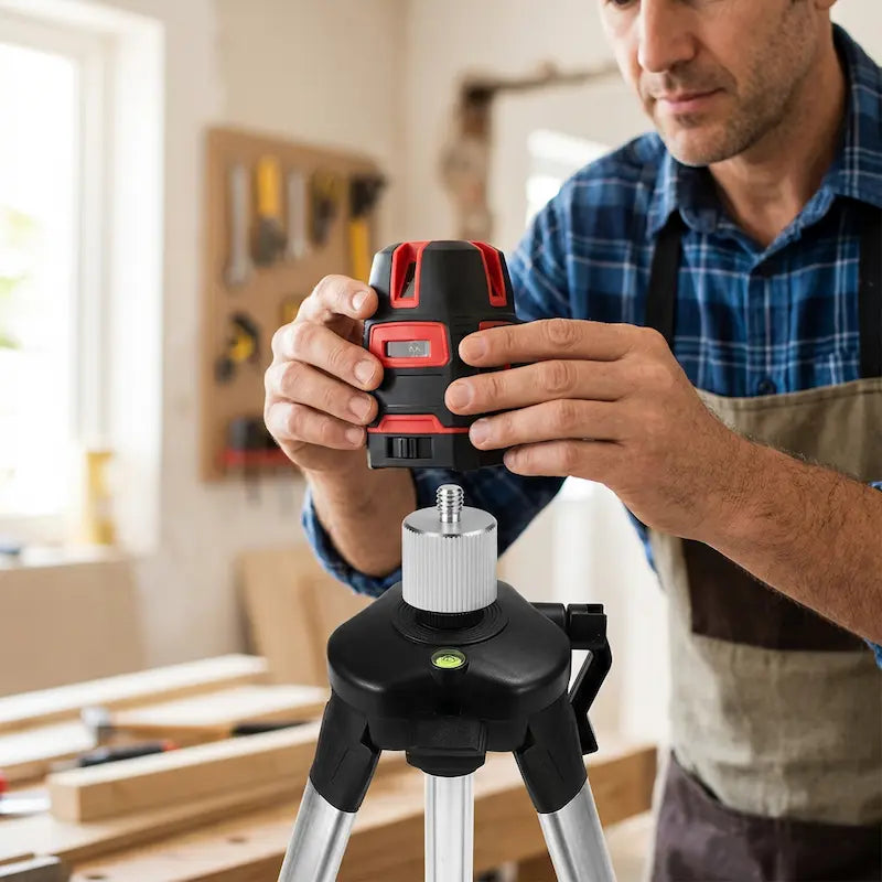 Adaptateur trépied niveau laser | Filetage 5/8 à 1/4