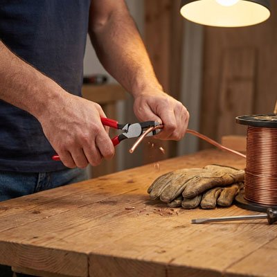 homme-utilisant-pince-coupante-pour-metal