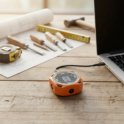 Inclinomètre numérique magnétique rechargeable atelier bois