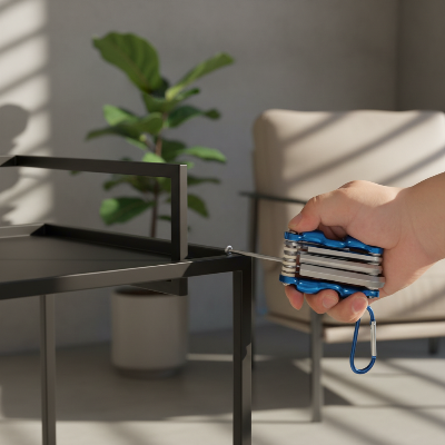 Jeu de clé allen pour ajuster mobilier