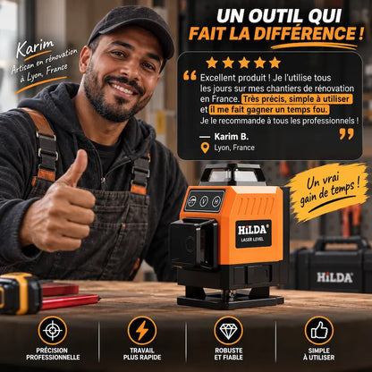 Niveau laser 360 autonivelant avis client qui approuve