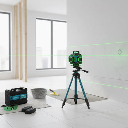 Niveau laser 360 rénovation intérieure carrelage