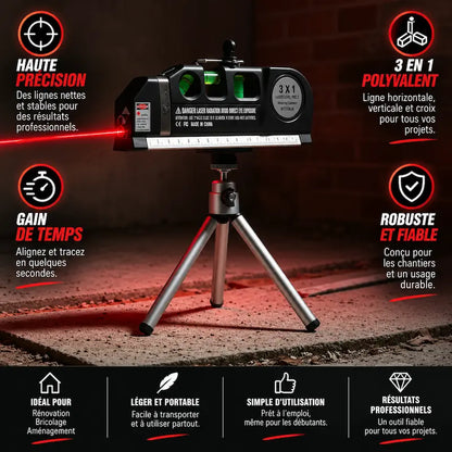 Niveau laser aligneur bénéfices produits