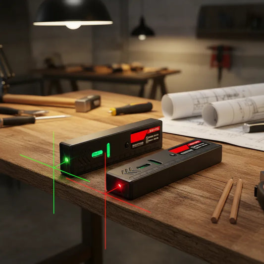 Niveau laser rechargeable vert et rouge
