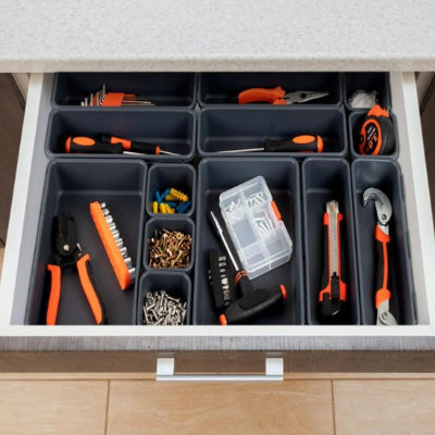 Rangement personnalisé des boites à outils