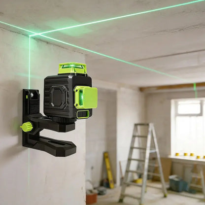 Rénovation utilisant support pour niveau laser