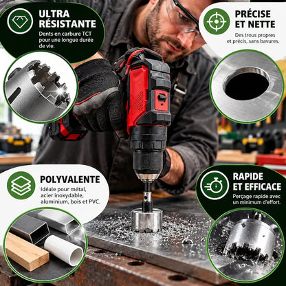 Scie cloche pour acier bénéfices produit