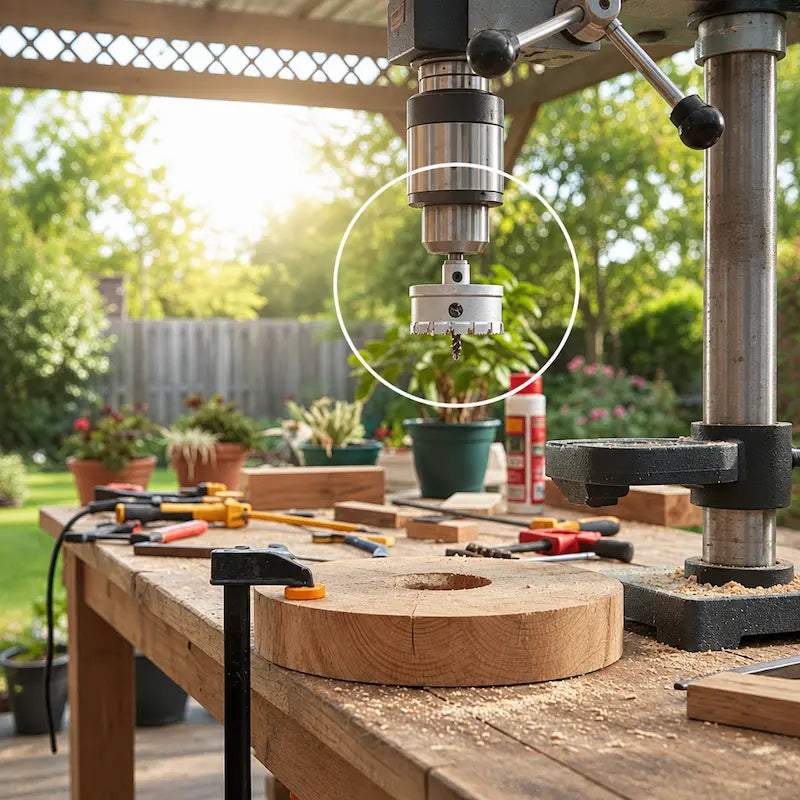 Scie cloche pour bricoler différents types matériaux