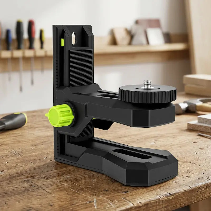 Support pour niveau laser atelier lumineux