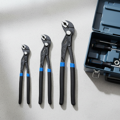 Trio pince multiprise plomberie sur plancher